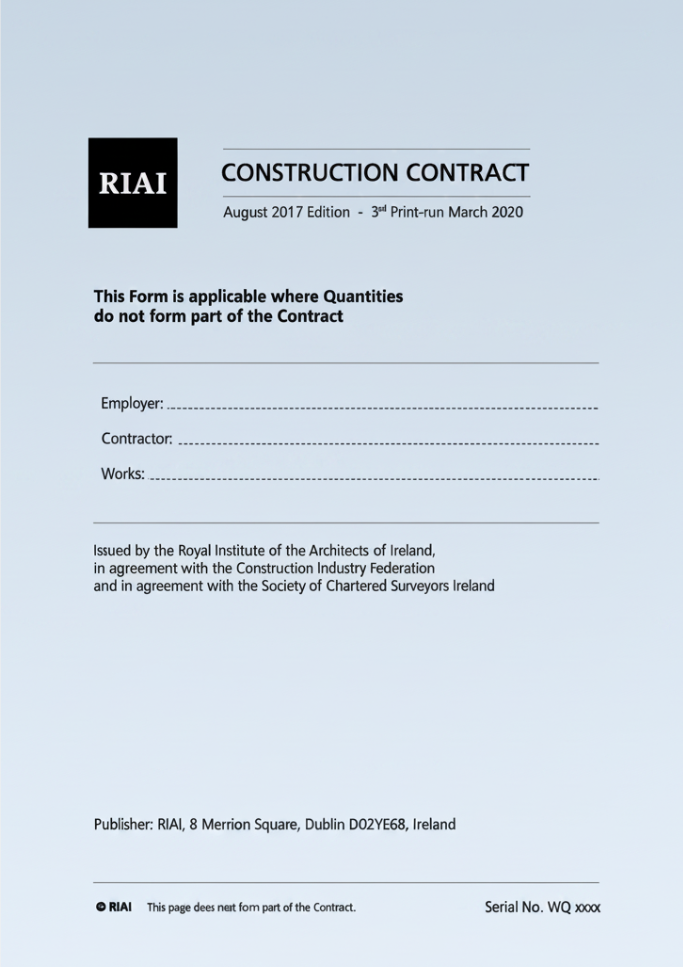 Construction Contracts 2017