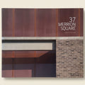 Brochure cover with '37 Merrion Square Dublin Ireland' text on a textured background