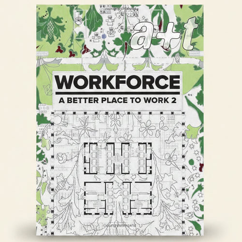 Cover of 'Workforce: A Better Place to Work 2' with architectural design and 'att' logo.
