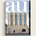 Cover of a+u magazine featuring a building in the Netherlands with architectural design focus.