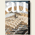 Cover of a magazine featuring construction work with 'Shigeru Ban' on a white background
