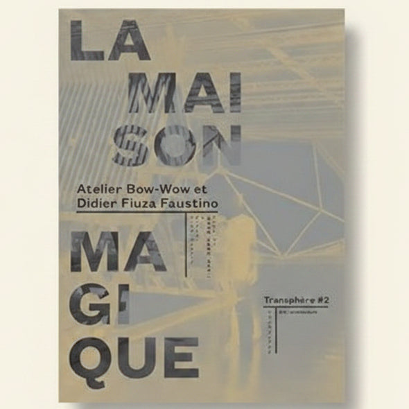 Book cover of 'La Maison Magique' with architectural design and text.