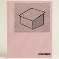 Geometric shape on a pink textured background with 'BEHELFSHHEIM' branding.