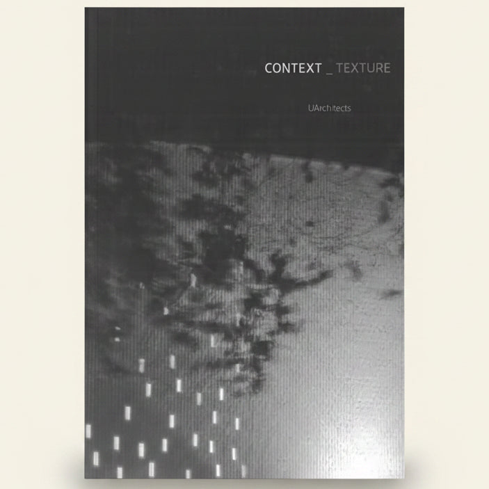 Textured surface with architectural elements, featuring the text 'CONTEXT TEXTURE Architects'.