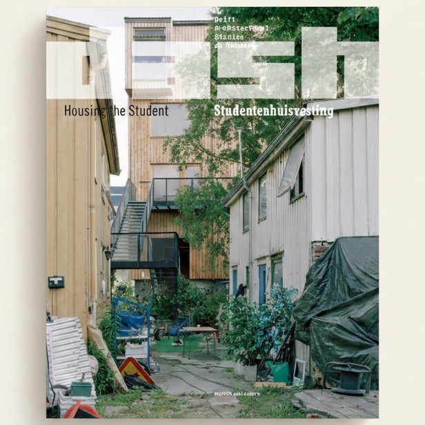 Cover of a book titled 'Housing the Student' with an image of a student housing complex.