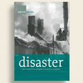 Book cover of 'disaster' from the advice series with a vintage-style image of a building under construction.
