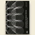 Book cover with abstract design and text 'Discovering the Design Process' by Robert A. Ventola