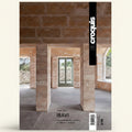 Cover of 'El Croquis' magazine featuring an architectural interior with stone walls and a window.
