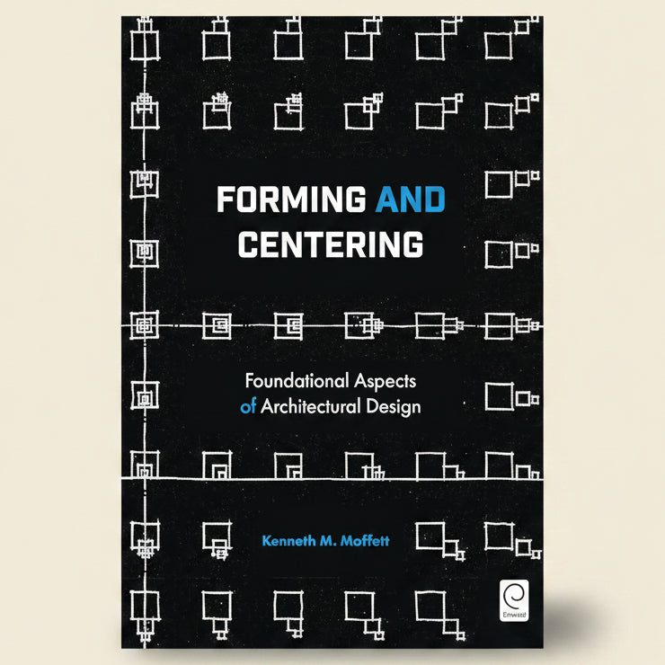 Book cover of 'Forming and Centering' with geometric patterns on a black background