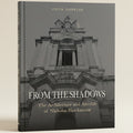 Book cover of 'From the Shadows' by Owen Hopkins with architectural design.