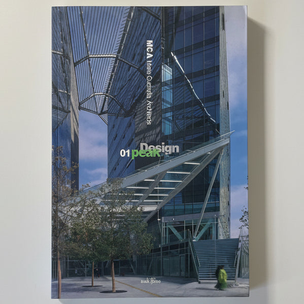 Book cover with architectural design of a modern building and 'MCA' branding.