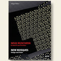 Book cover of 'New Mosques: Design and Vision' by Holger Kleine, featuring a patterned design.
