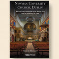 Interior of Newman University Church, Dublin with architectural details and UCL Press branding.