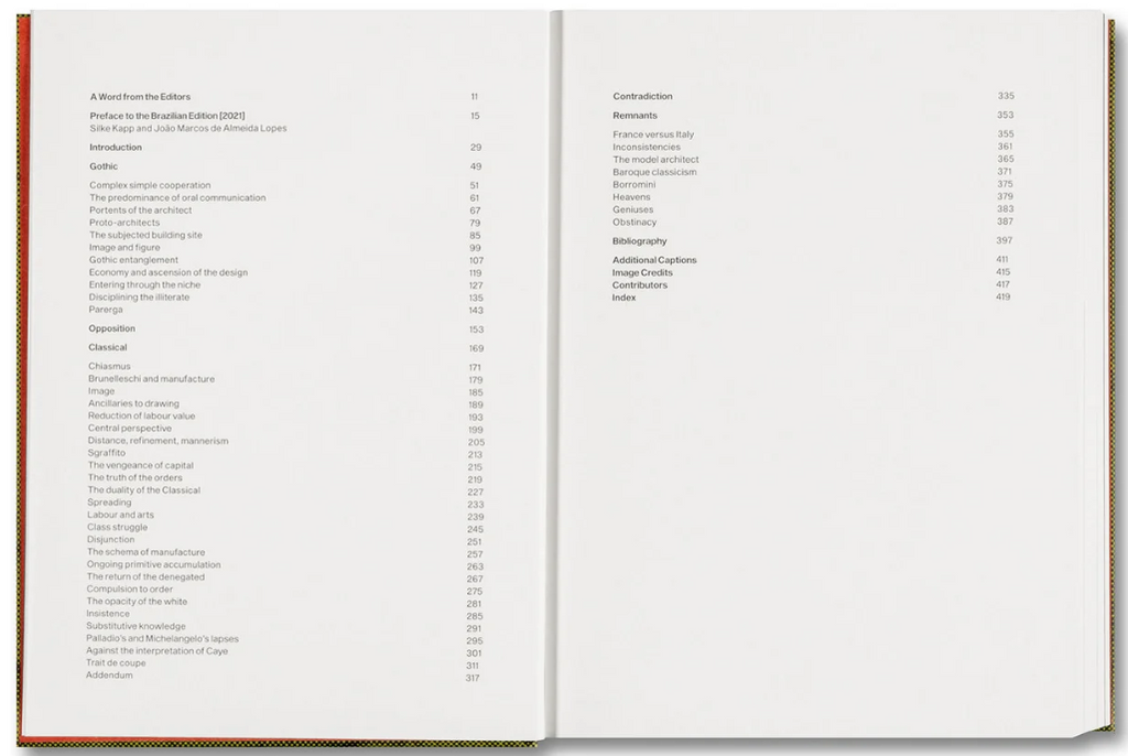 Construction of Classical Design - Sérgio Ferro  Silke Kapp and Mariana Moura (ed.)