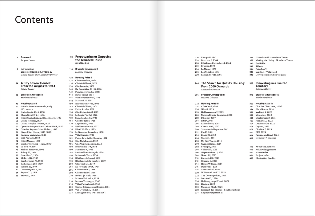 Brussels Housing: Atlas of Residential Building Types, Second Edition