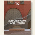 Book cover of 'Alison Brooks Architects' with architectural design and 'TC' branding.