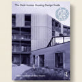 Book cover of 'The Deck Access Housing Design Guide' with architectural image on a blue background