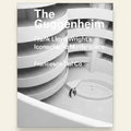 Cover of 'The Guggenheim' by Francesco Dal Co featuring a spiral staircase and two people.