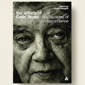 Book cover of 'The Letters of Colin Rowe: Five Decades of Correspondence' with a close-up of an elderly man's face.
