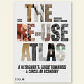 Book cover of 'The Re-Use Atlas' by Marcus Tacke-Moeller with colorful text design.