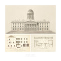 The GPO, Dublin, by Francis Johnston (1814-1825) 594 x 594mm