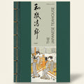 Book cover of 'The Japanese Teahouse' with traditional design elements on a green background
