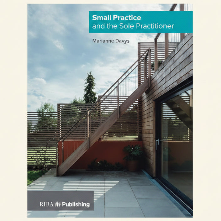 Book cover of 'Small Practice and the Sole Practitioner' by Marianne Davys with a modern building exterior on the cover.