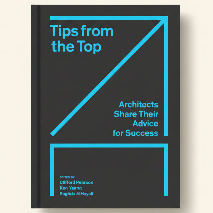 Book cover of 'Tips from the Top' with blue text on a black background