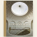Staircase and dome interior of Townley Hall with 'Townley Hall' text.