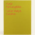 Book cover with yellow background and red text displaying 'Niall McLaughlin Uncle Toby's Garden'.
