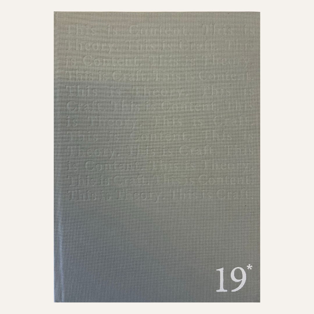 Dublin School of Architecture Year Book 2019 cover