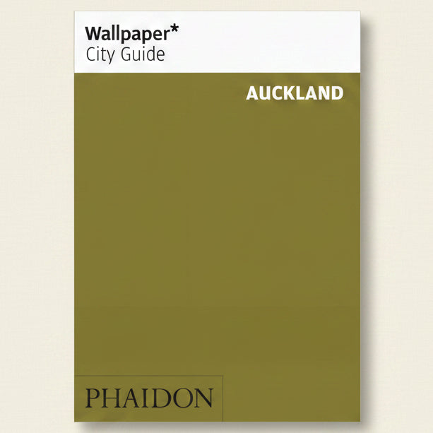Wallpaper* City Guide Auckland by Phaidon on a green background