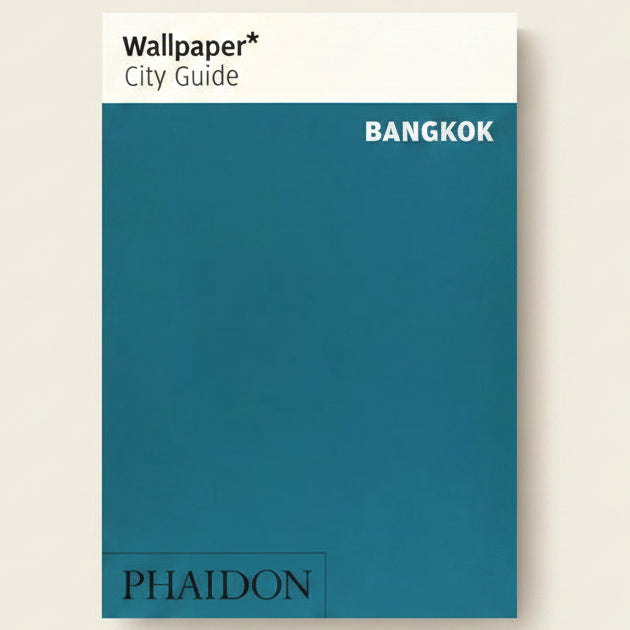 Wallpaper* City Guide Bangkok with Phaidon logo on a blue background
