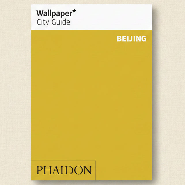 Wallpaper* City Guide Beijing by Phaidon on a yellow background
