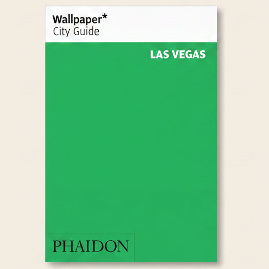 Wallpaper* City Guide Las Vegas by Phaidon on a green background